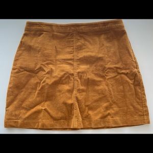 Corduroy skirt